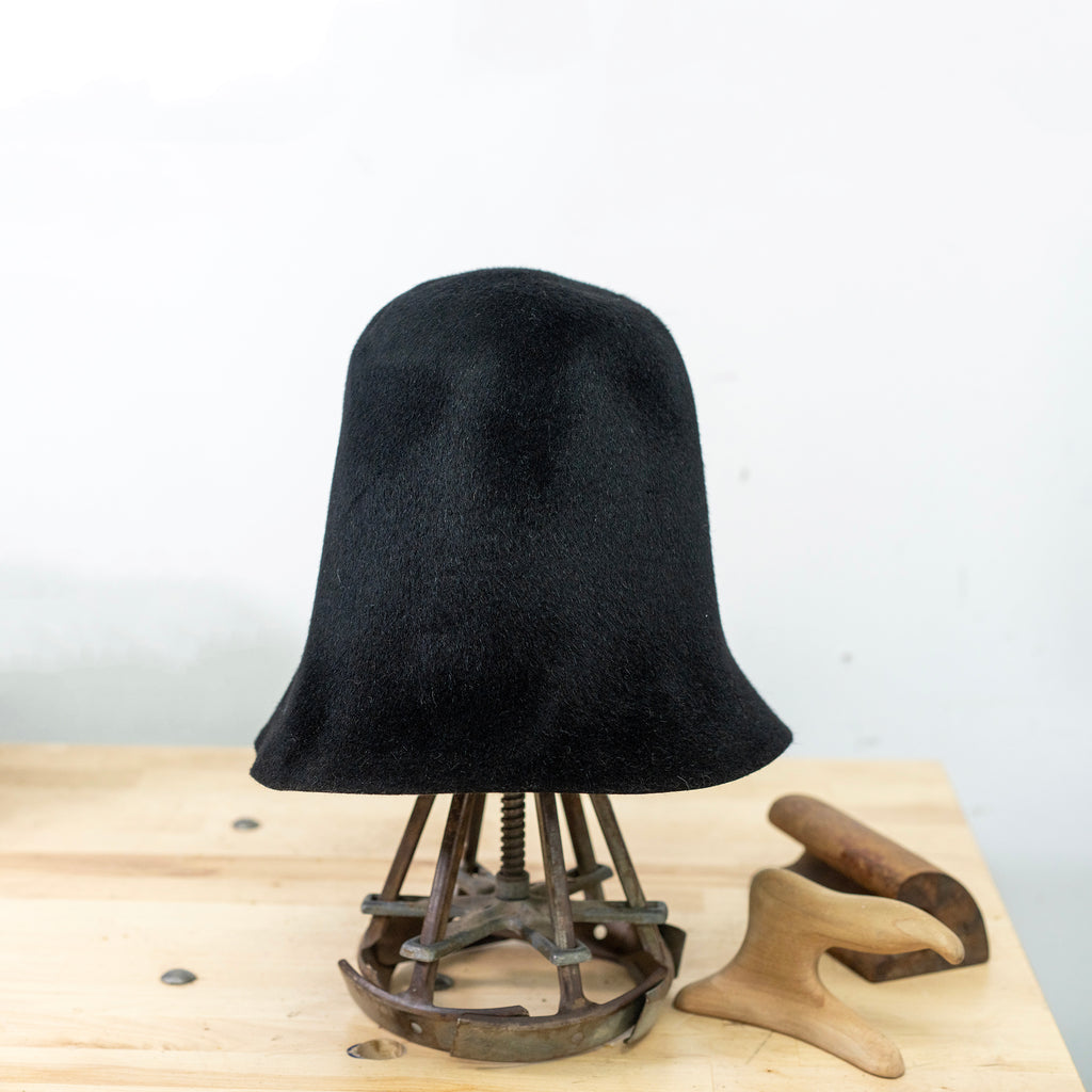 90G Velour Rabbit Fur Felt Hood Factory Second