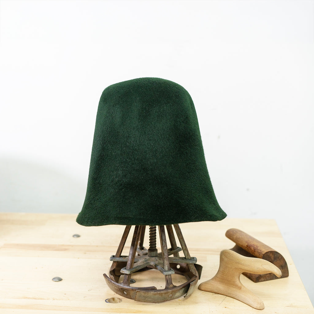 90G Velour Rabbit Fur Felt Hood Factory Second